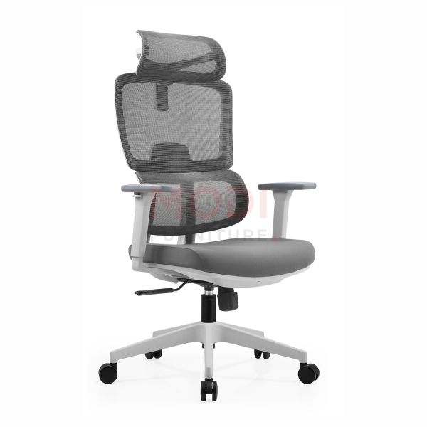 Ergonomic Mesh Office Chair with Lumbar Support & Adjustable Features