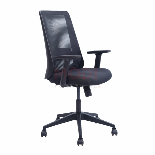Mid-Back Ergonomic Mesh Office Chair – Breathable & Adjustable