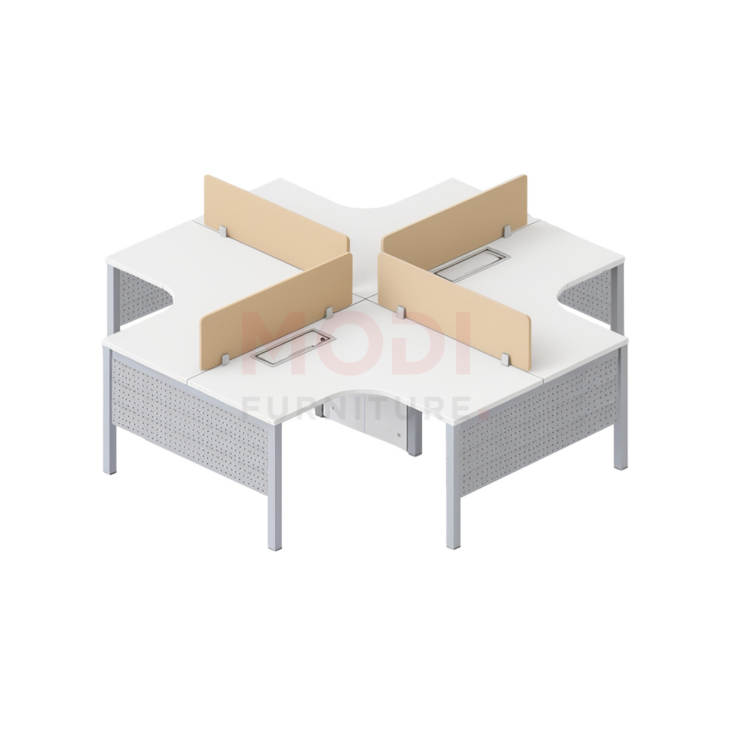 Modular Office Workstation – Collaborative Team Desk