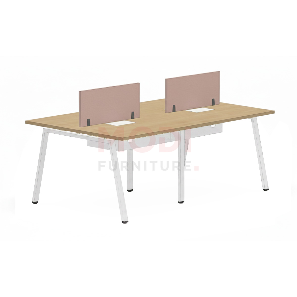 F2F Linear Office Workstation – Modern Face-to-Face Modular Desk System