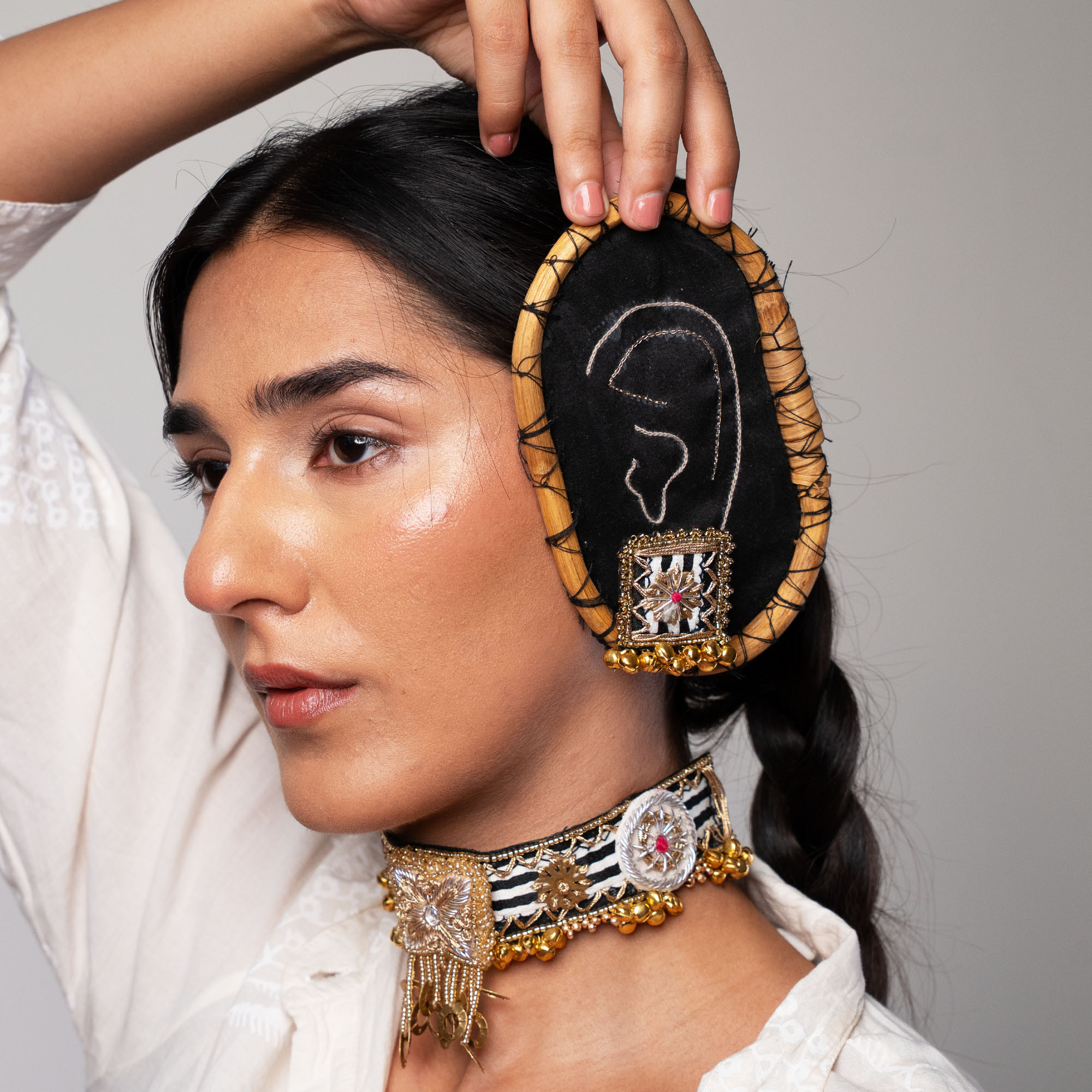 Noor Stripe Earrings