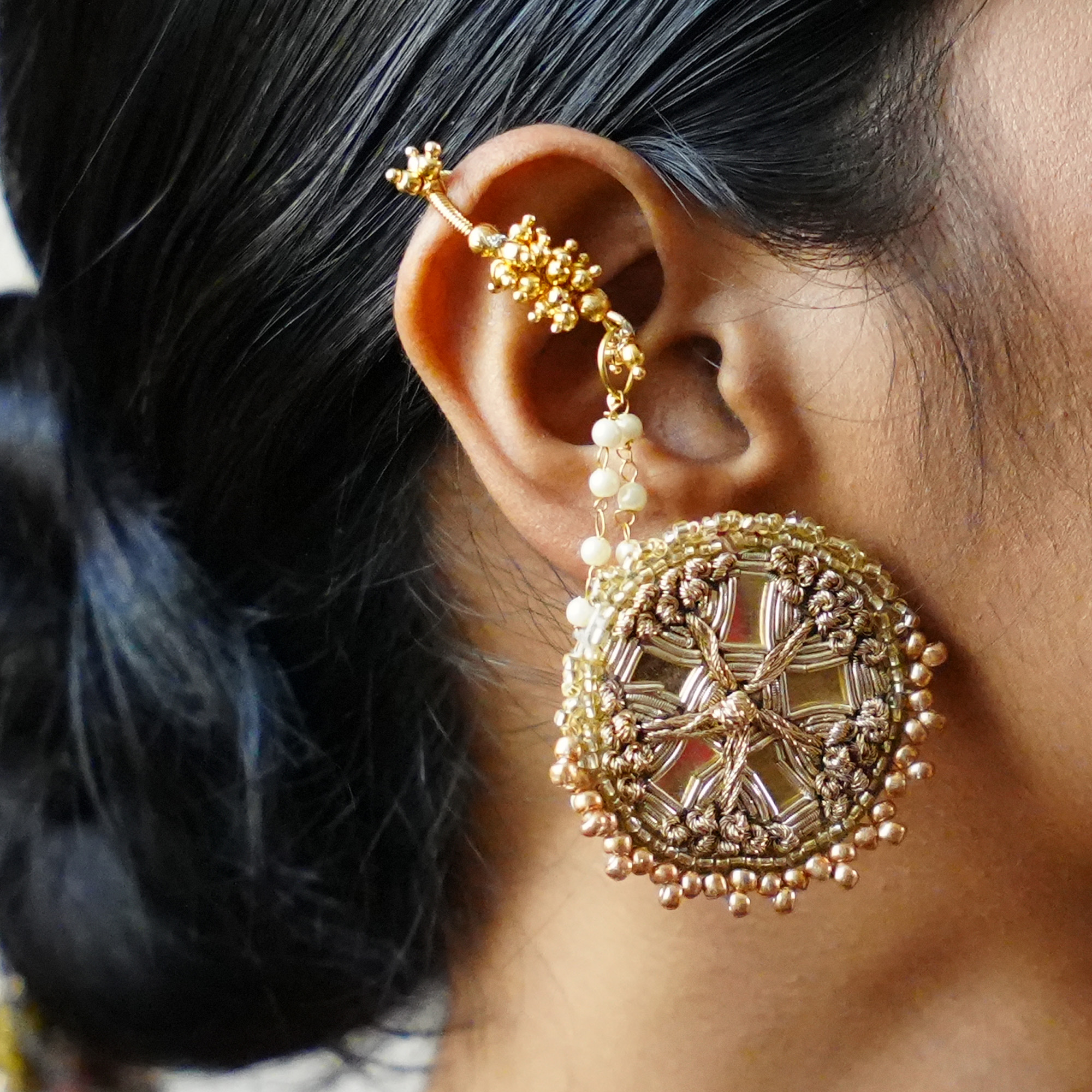 Zarqash Ear Cuff Earrings