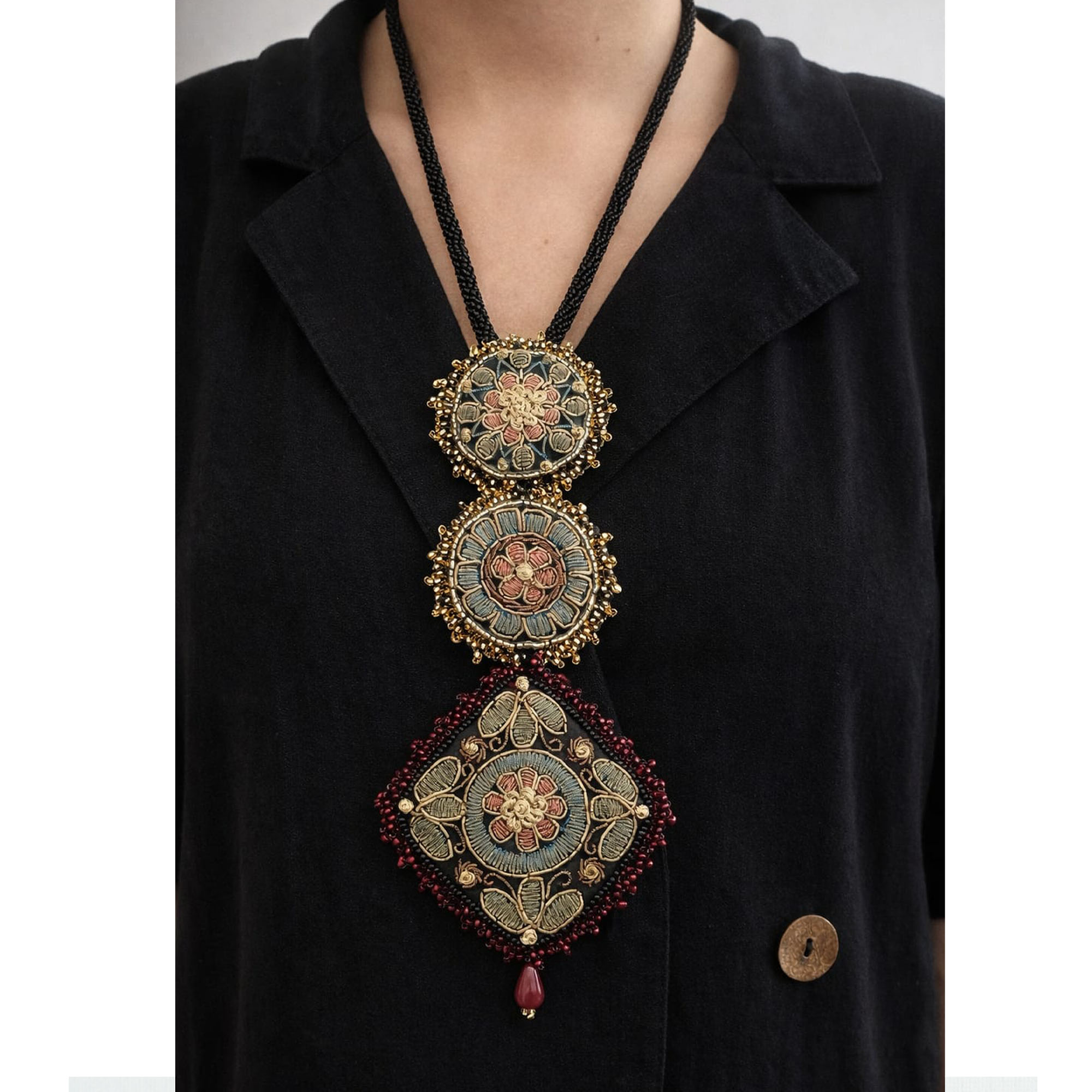 Mehrangi Long Rani Haar