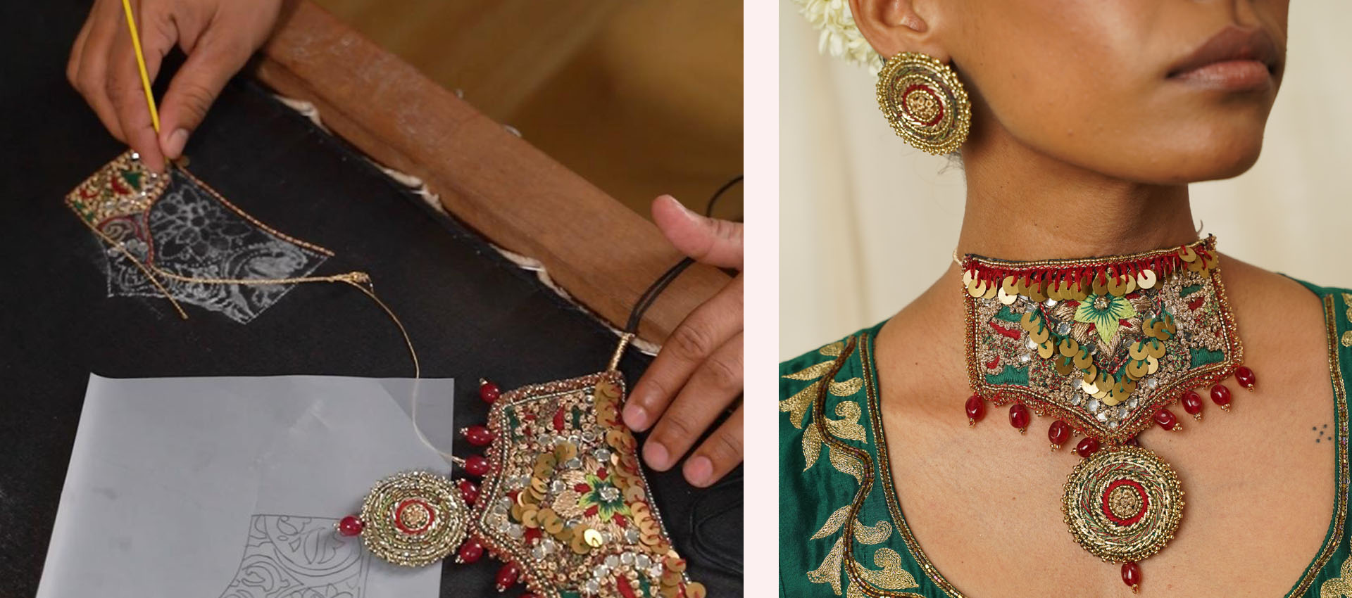 Handcrafted with Heart,                   worn with Soul