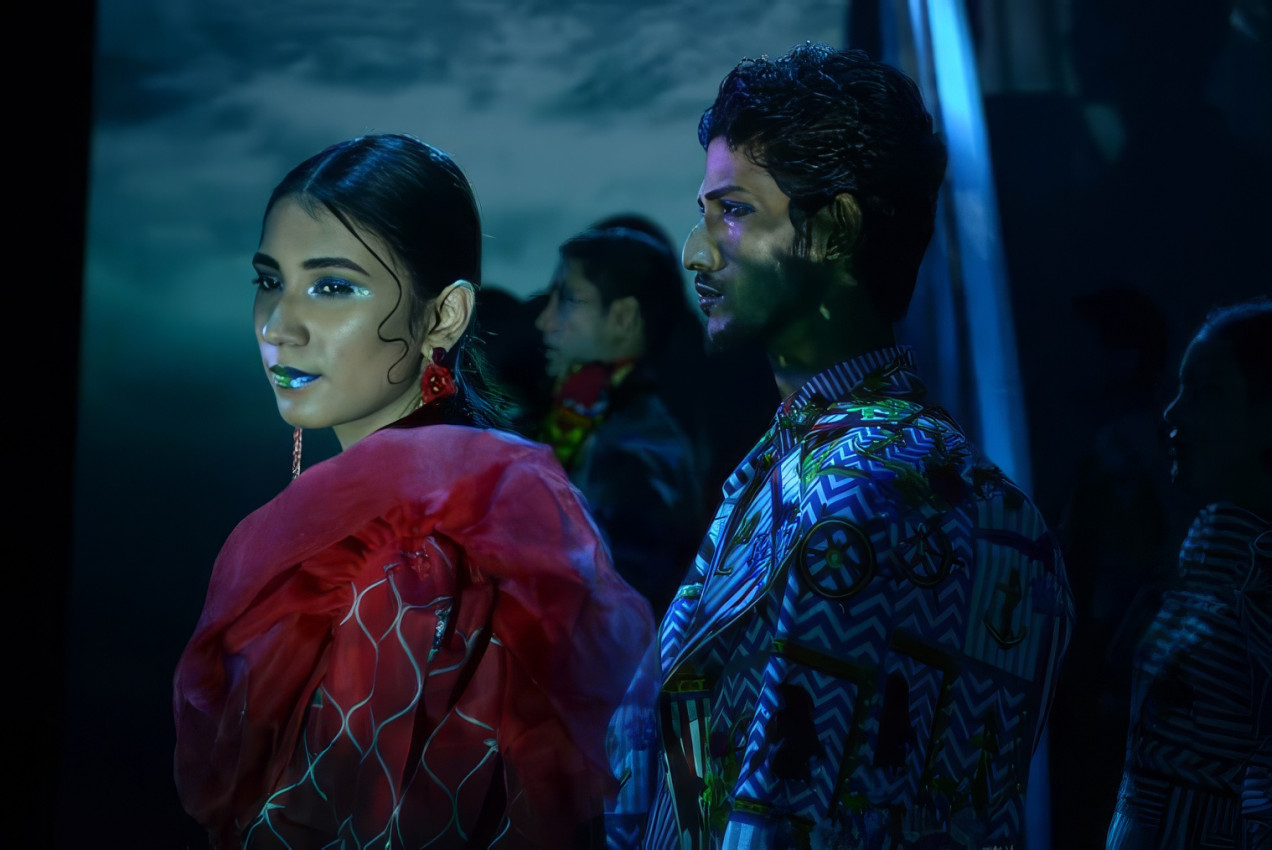 Rig Veda, “Aquesthetic” by Ajay Kumar for his label ‘Mr. Ajay Kumar’