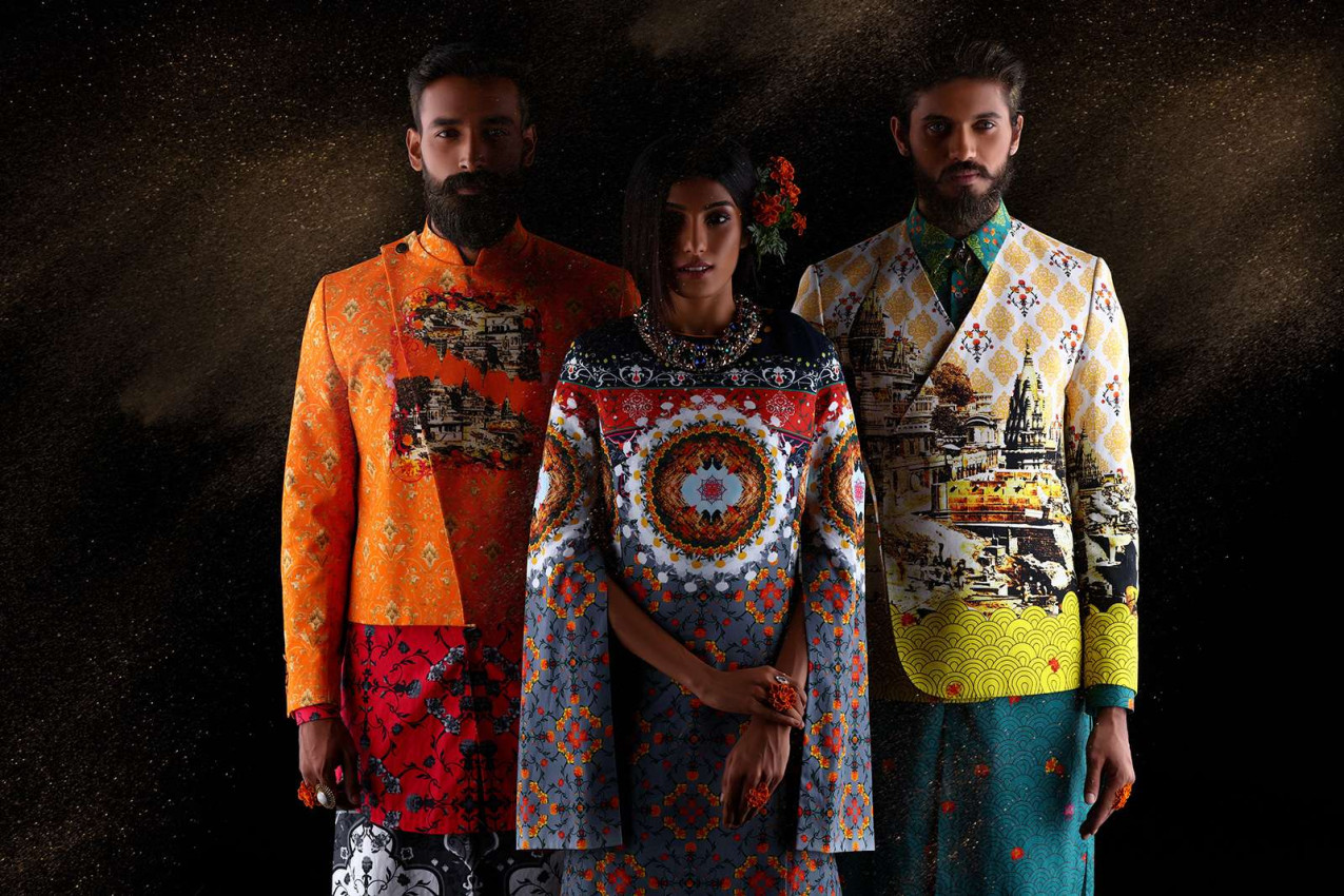 Mr. Ajay Kumar x Elle India x Benares Collection