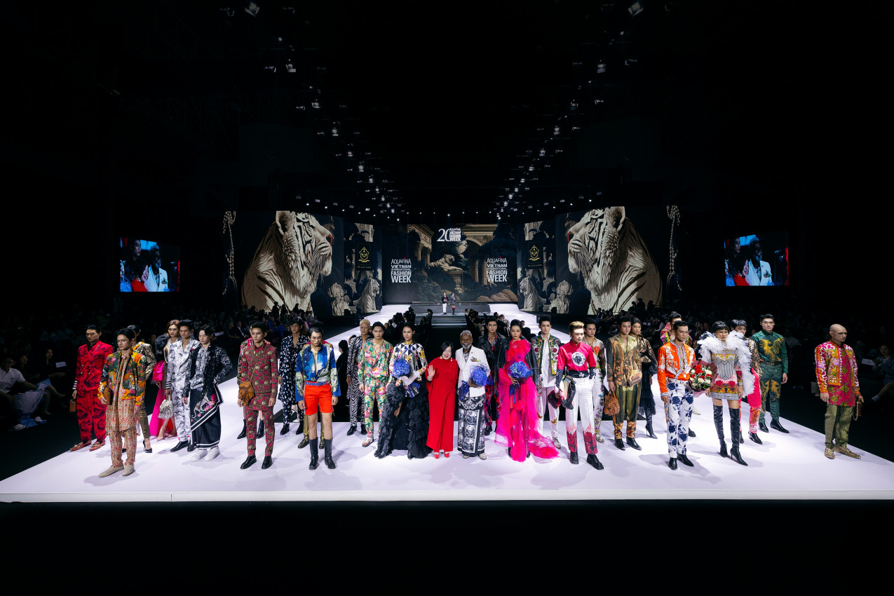 Mr. Ajay Kumar x Aquafina Vietnam International Fashion Week 2025