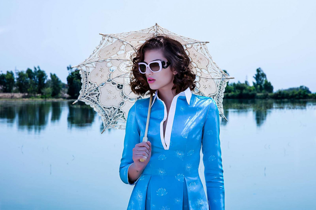 Discover Mr. Ajay Kumar blending modern Indian graphic prints with khadi, silk, wool and linens. Explore structured yet flamboyant luxury menswear crafted with handwoven fabrics and contemporary design aesthetics.