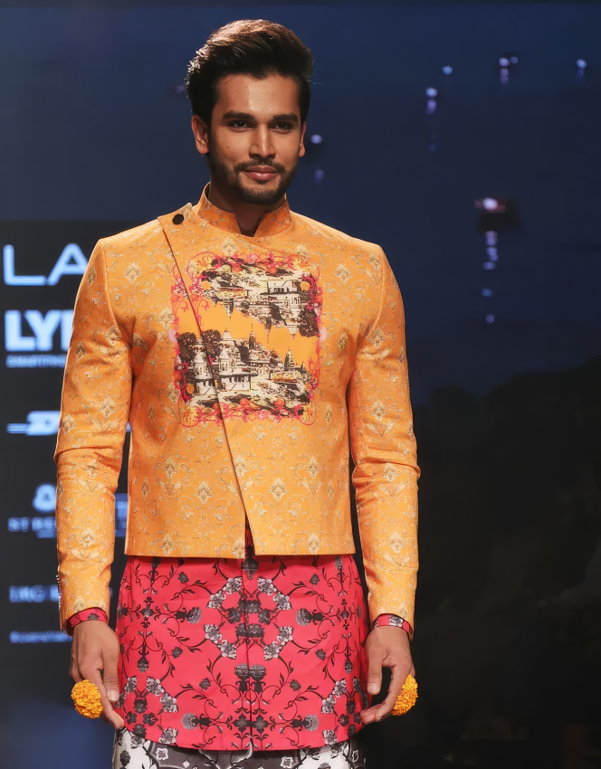 Mr. World Rohit Khandelwal debuts in Mr. Ajay Kumar at LFW