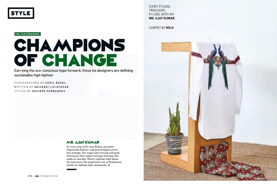 Mr. Ajay Kumar x GQ India x Champions of Change