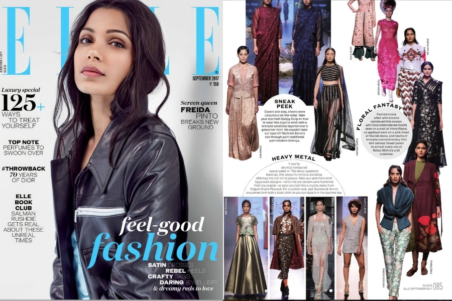 Mr. Ajay Kumar x Elle India | Floral Fantasy Editorial Feature