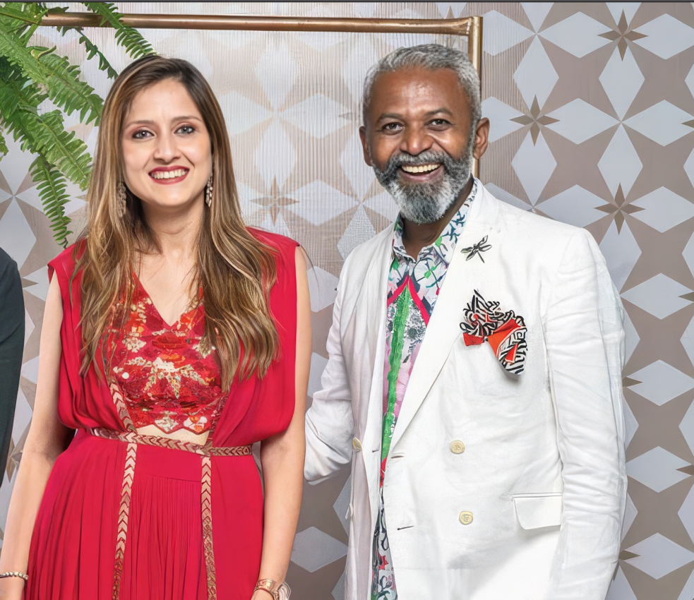 Men dress up in designer creations from Dapper