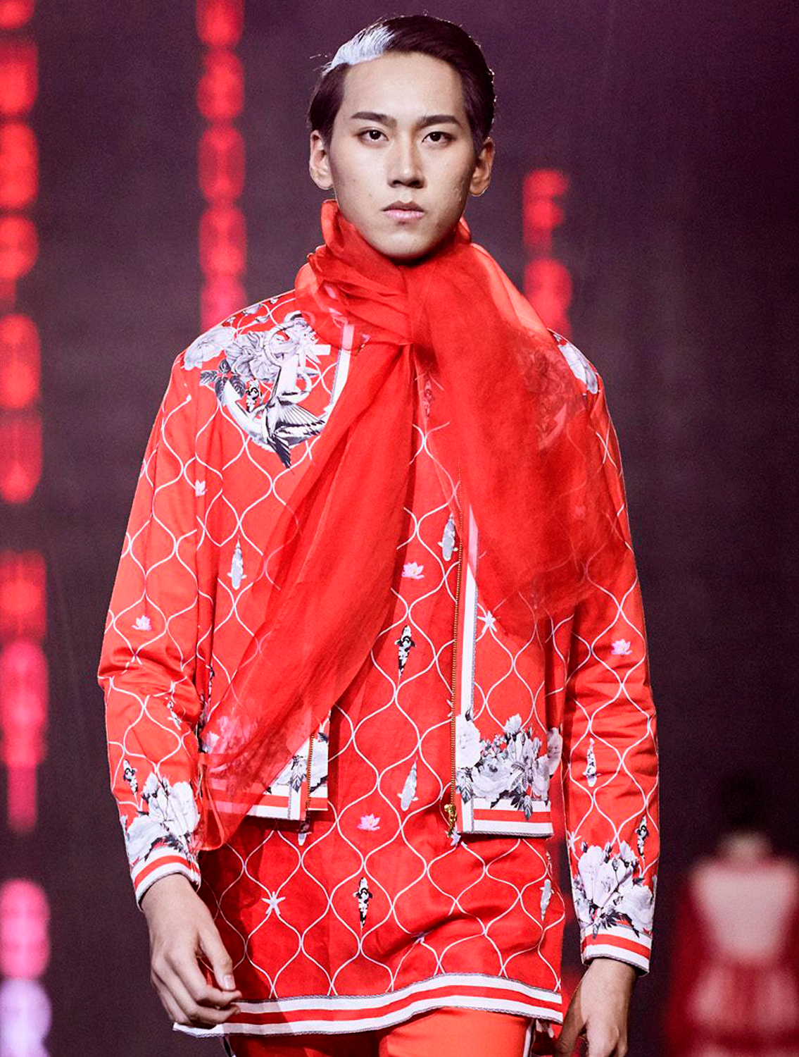 Moses Red Bomber Jacket