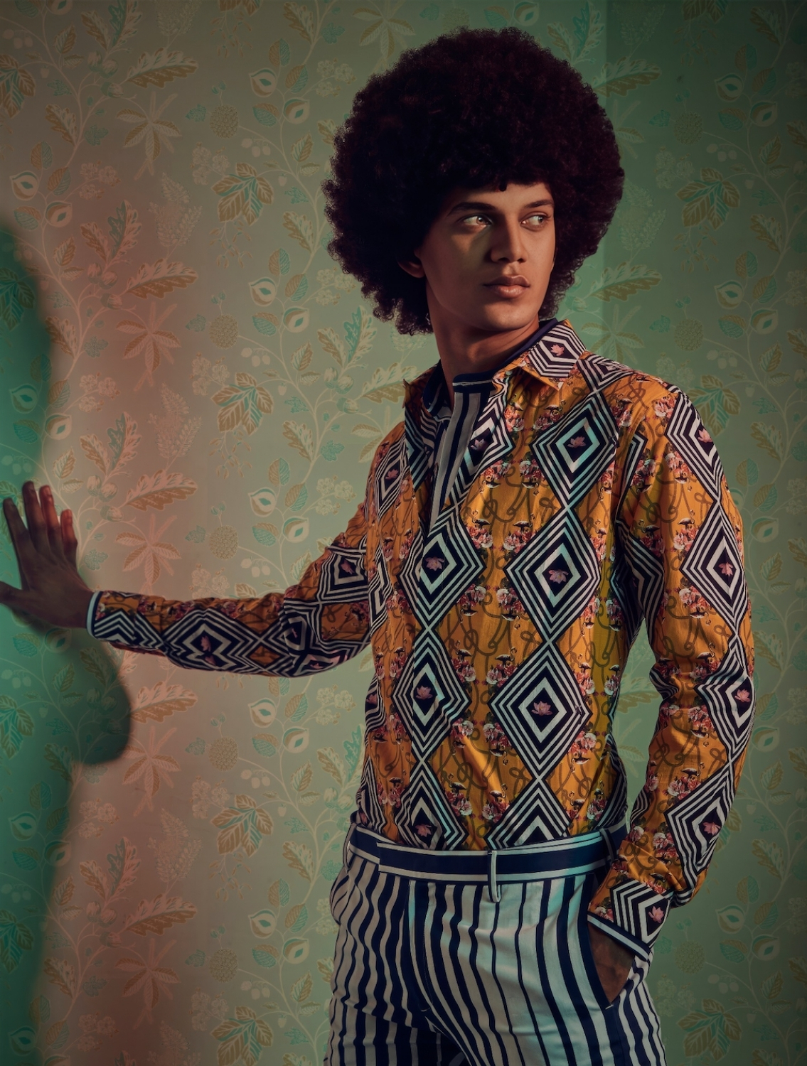 Diagon Luxe Cotton Shirt