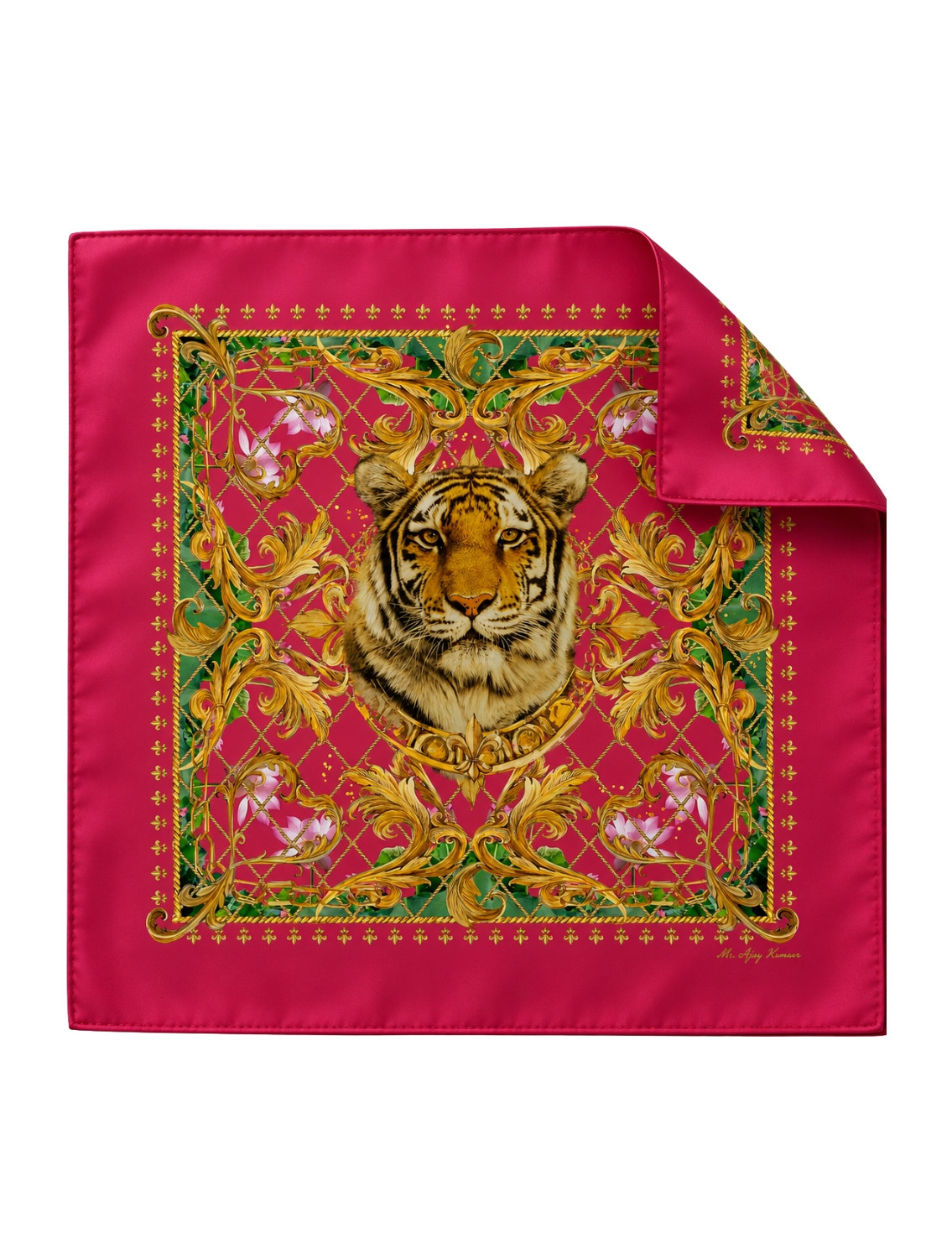 Royal Tiger Pocketsquare