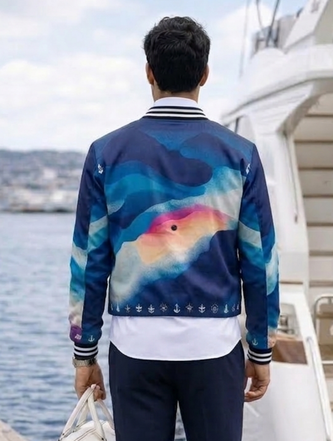 Seafarer Double Breasted Bomber JacketSeafarer Double Breasted Bomber Jacket