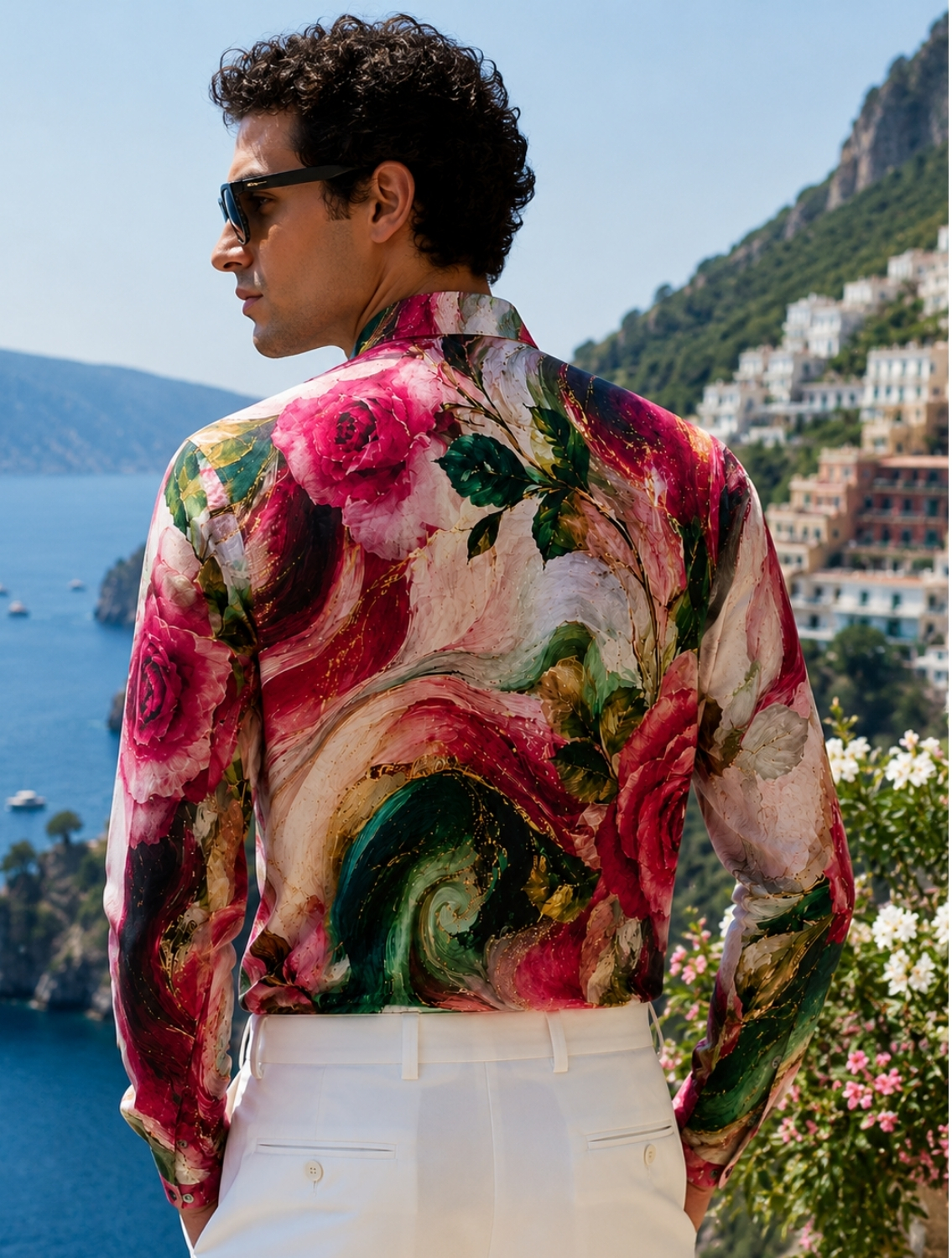 Marble Printed Shirt
