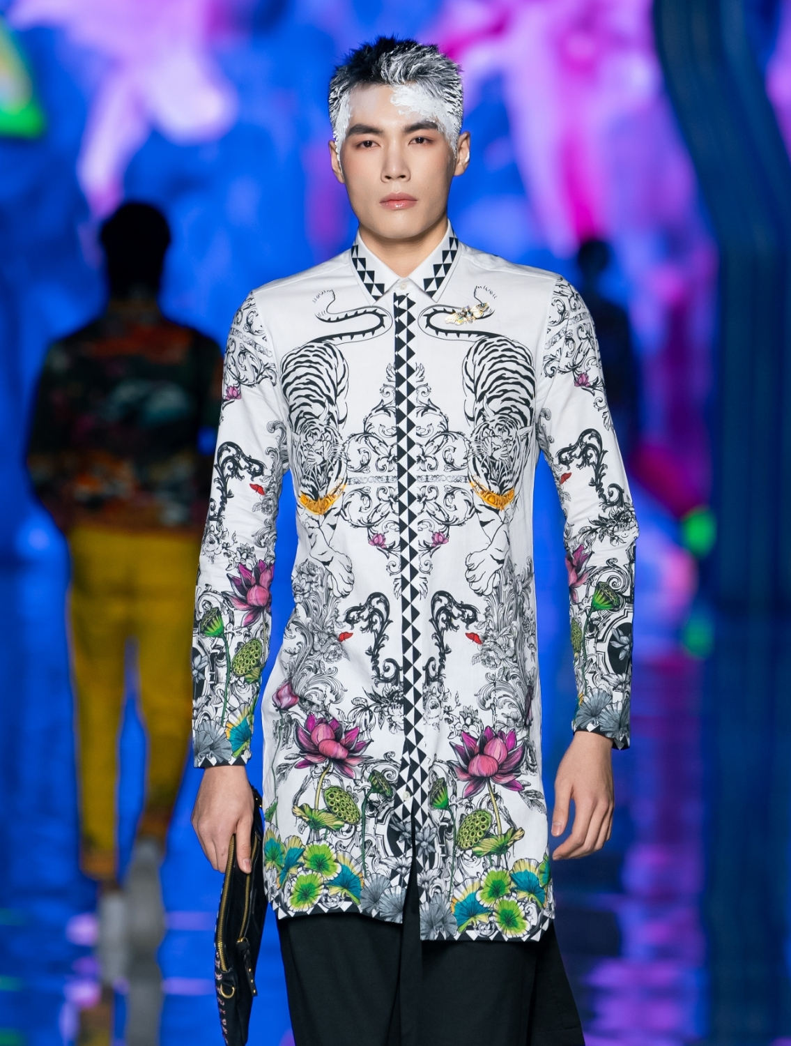 Prysm Crouching Tiger Printed Shirt