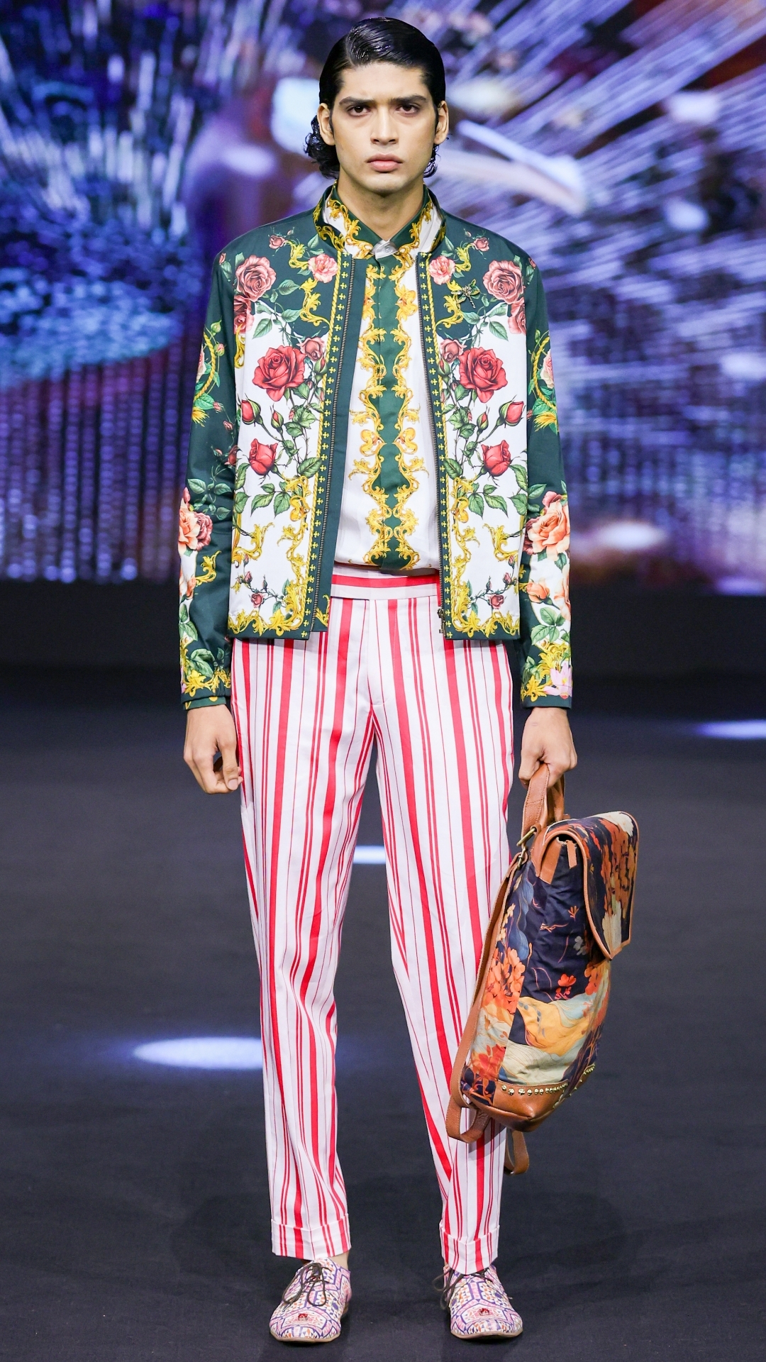 Pinker Striper Trousers