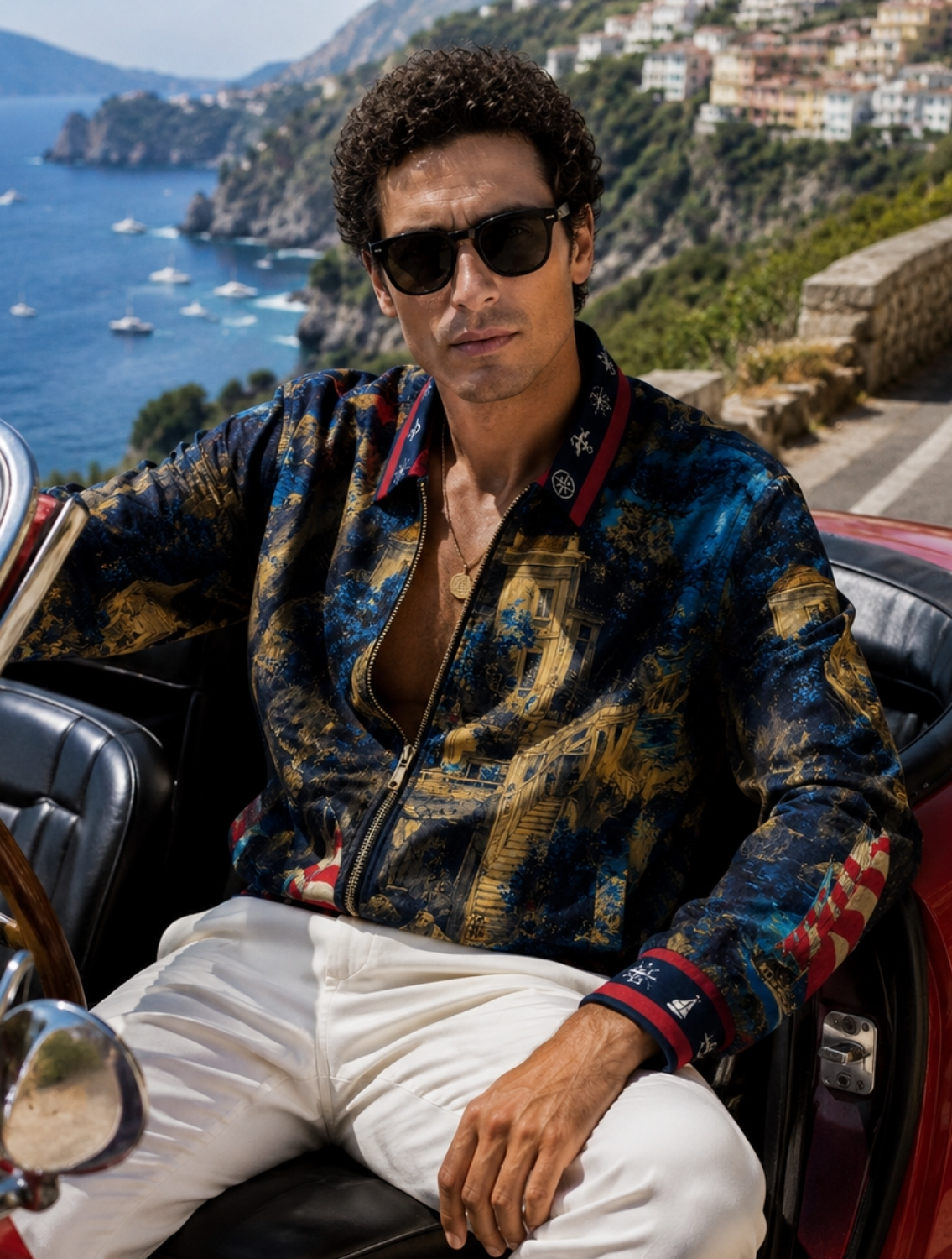 Journey Nautical Bomber Jacket