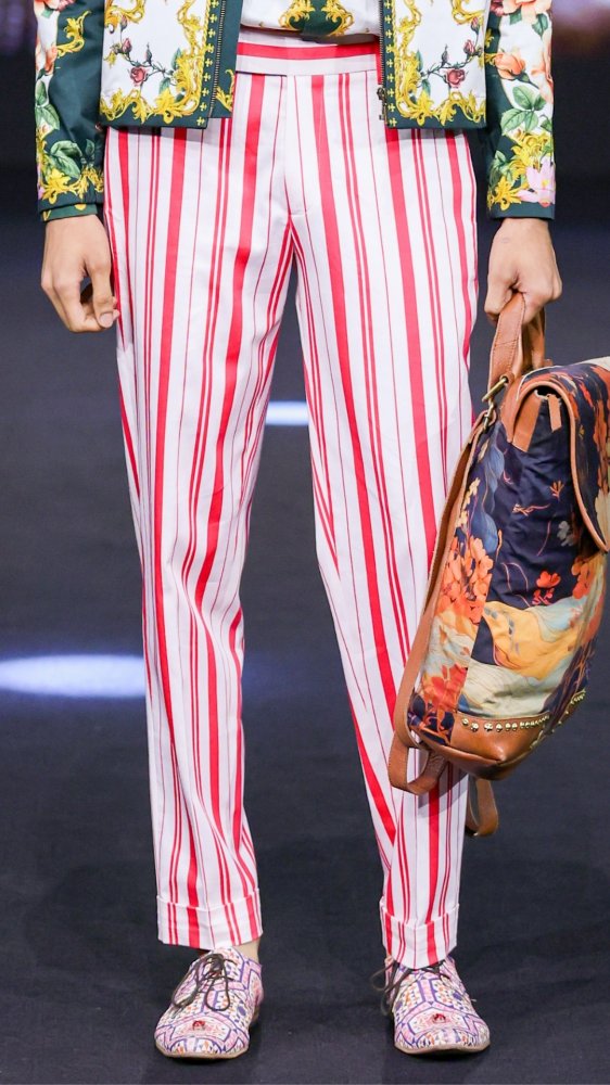 Image of Pinker Striper Trousers