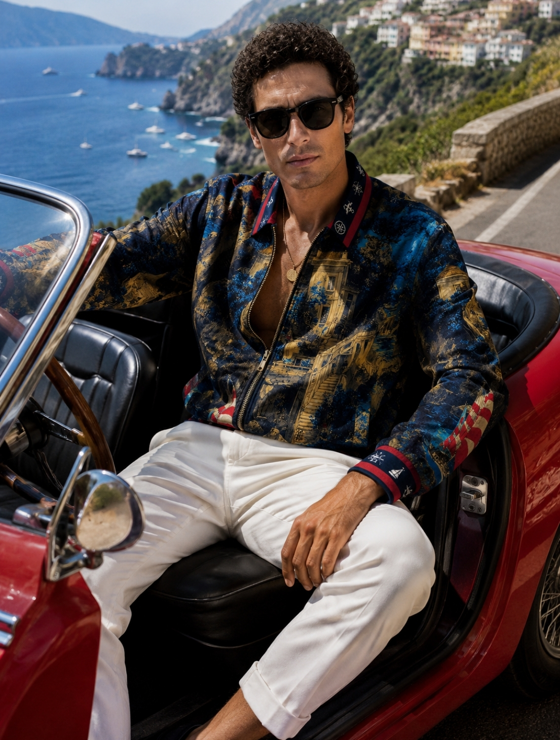 Journey Nautical Bomber Jacket
