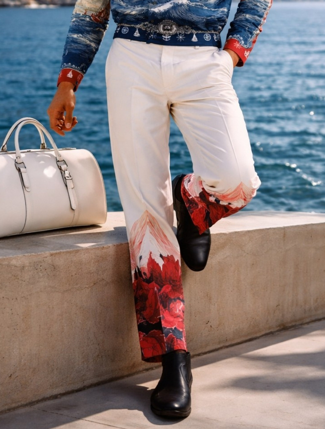 Mountain Printed Trousers
