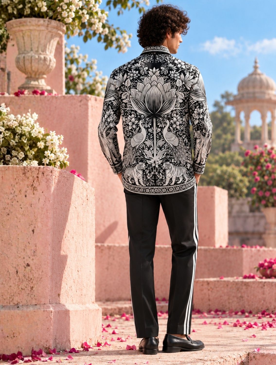 Phlick Festive Printed Shirt