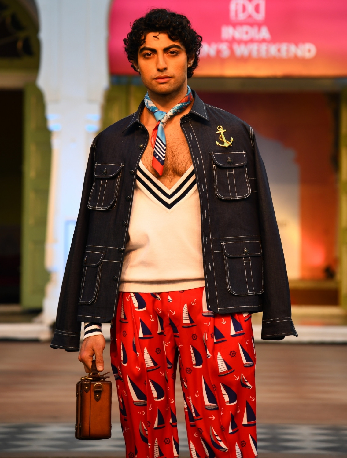 Bluemarine Denim Hunter Jacket