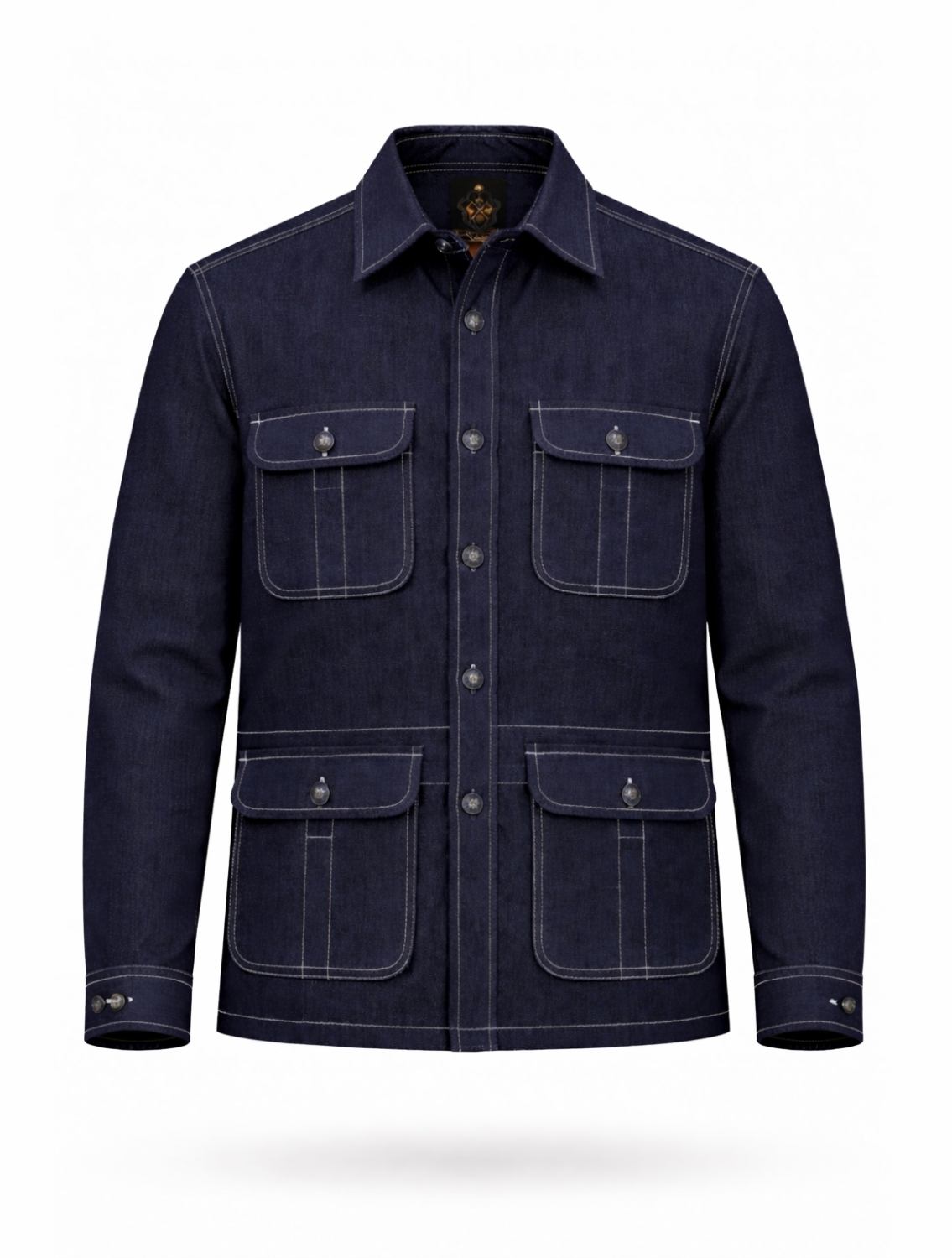 Bluemarine Denim Hunter Jacket
