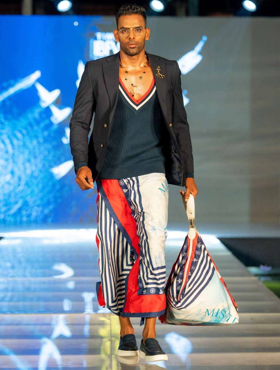 Mister Prep Pre-Pleated Sarong Dhoti