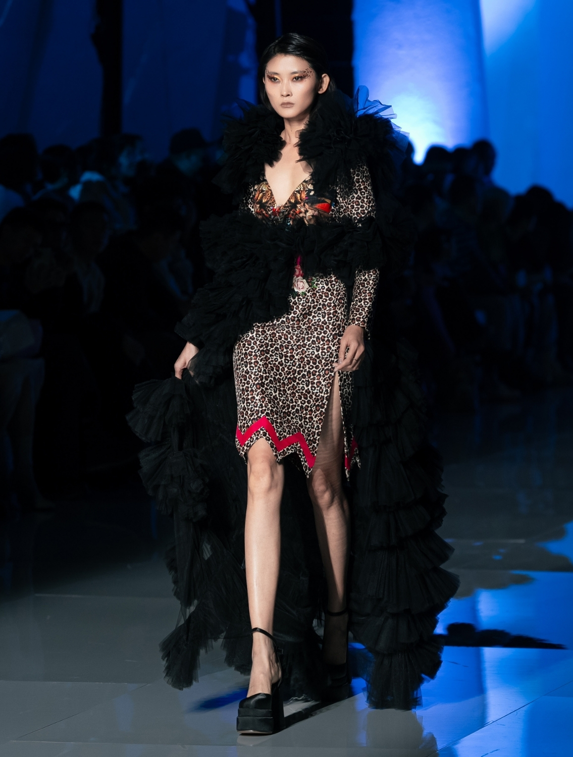 Zephyra Couture Net Dress