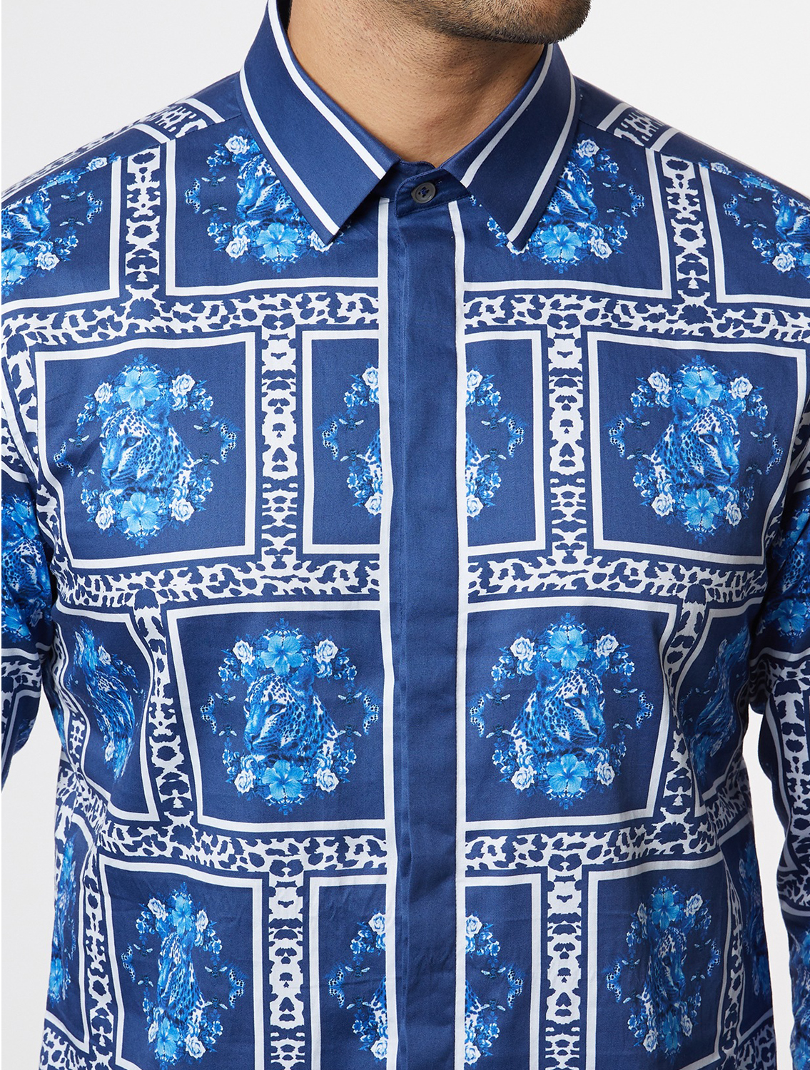 Blueleo Hem Striper Shirt