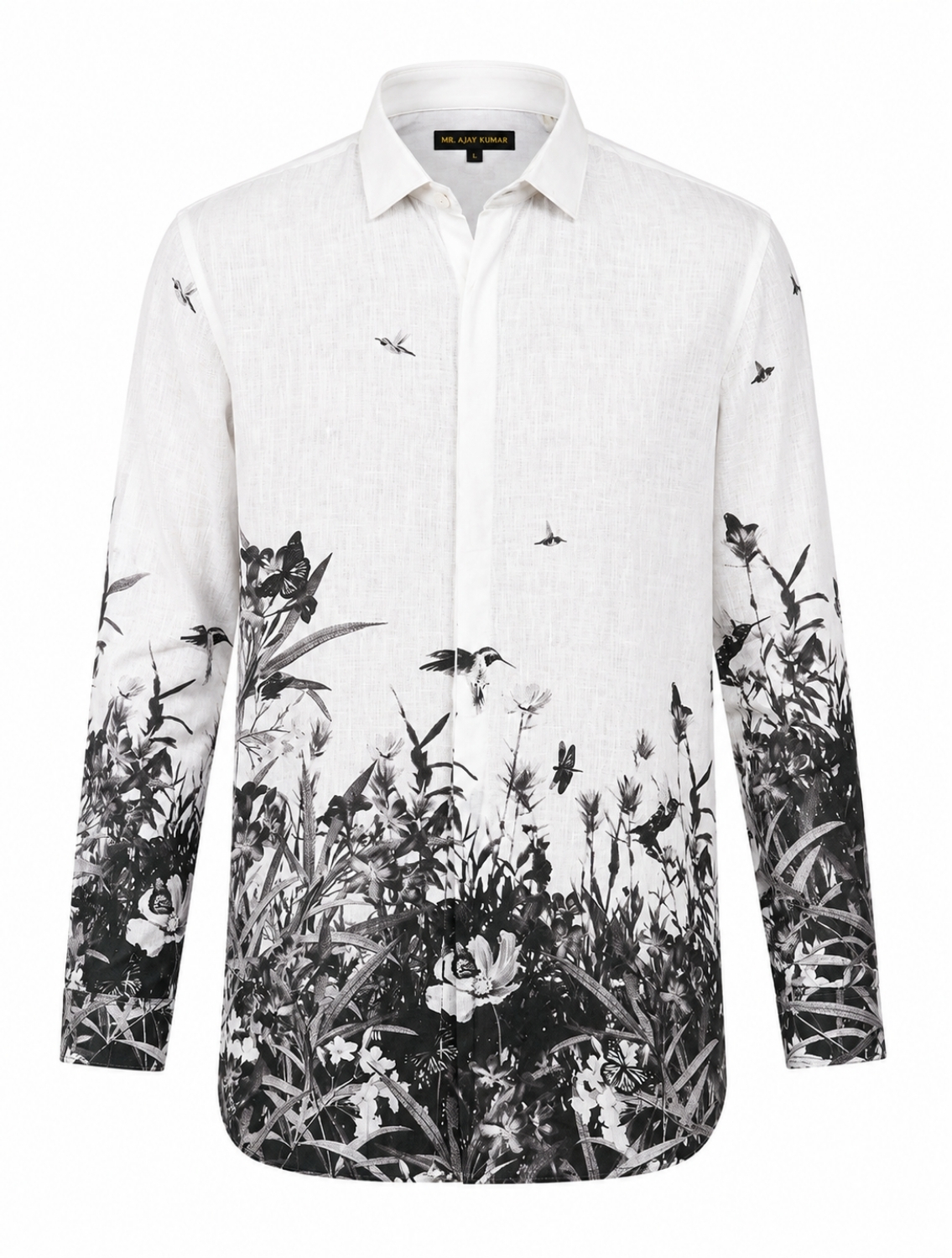 White Garden Linen Shirt