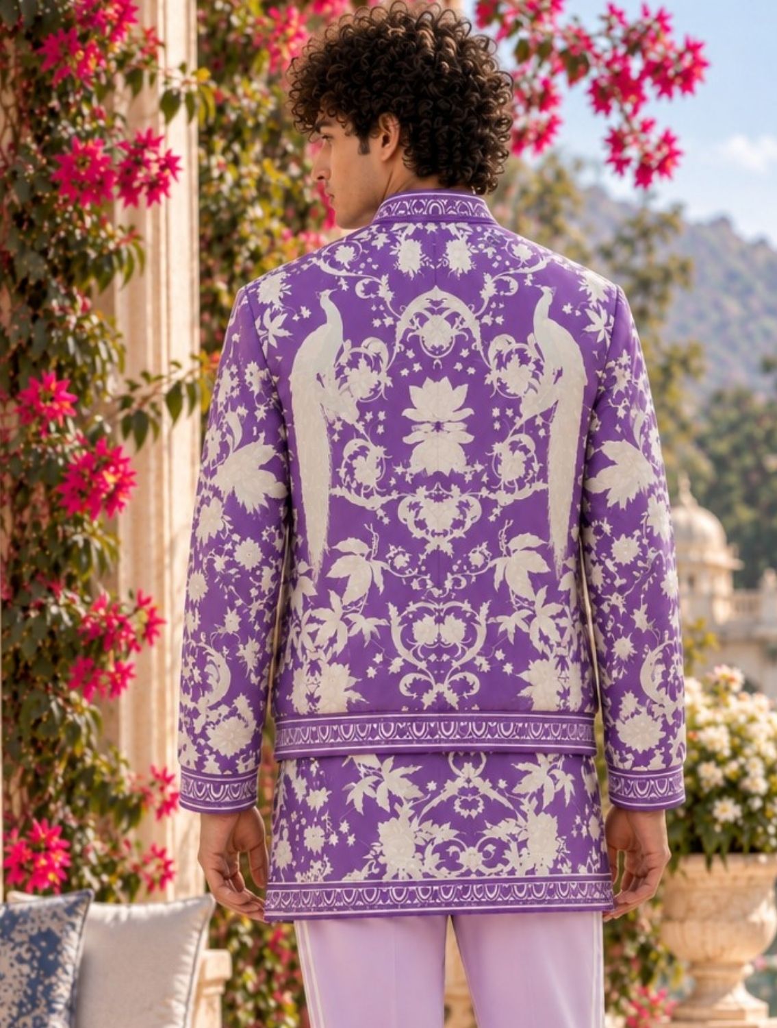 Emperor Printed Bomber Jacket