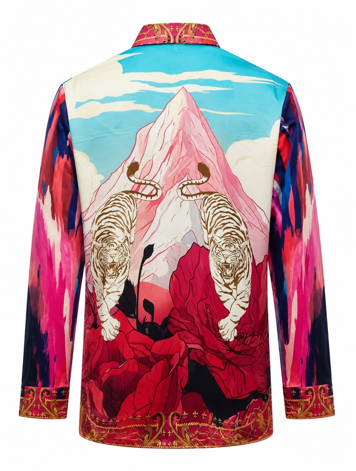 Dual Tiger Printed Shirt