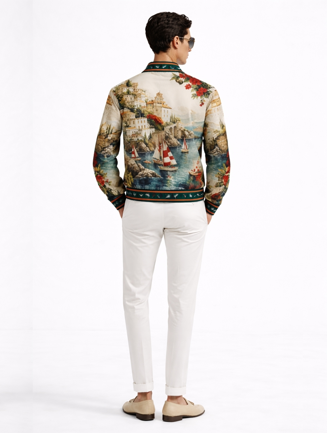 Amalfi Scenic Bomber Jacket