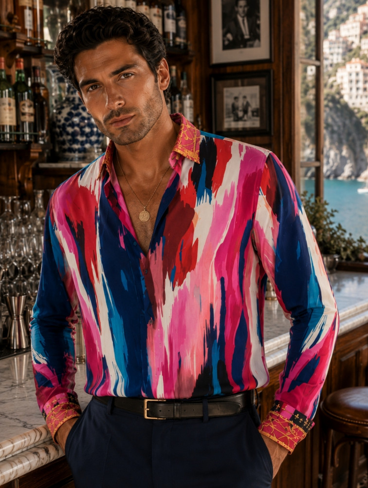 Image of Dual Tiger Printed Shirt
