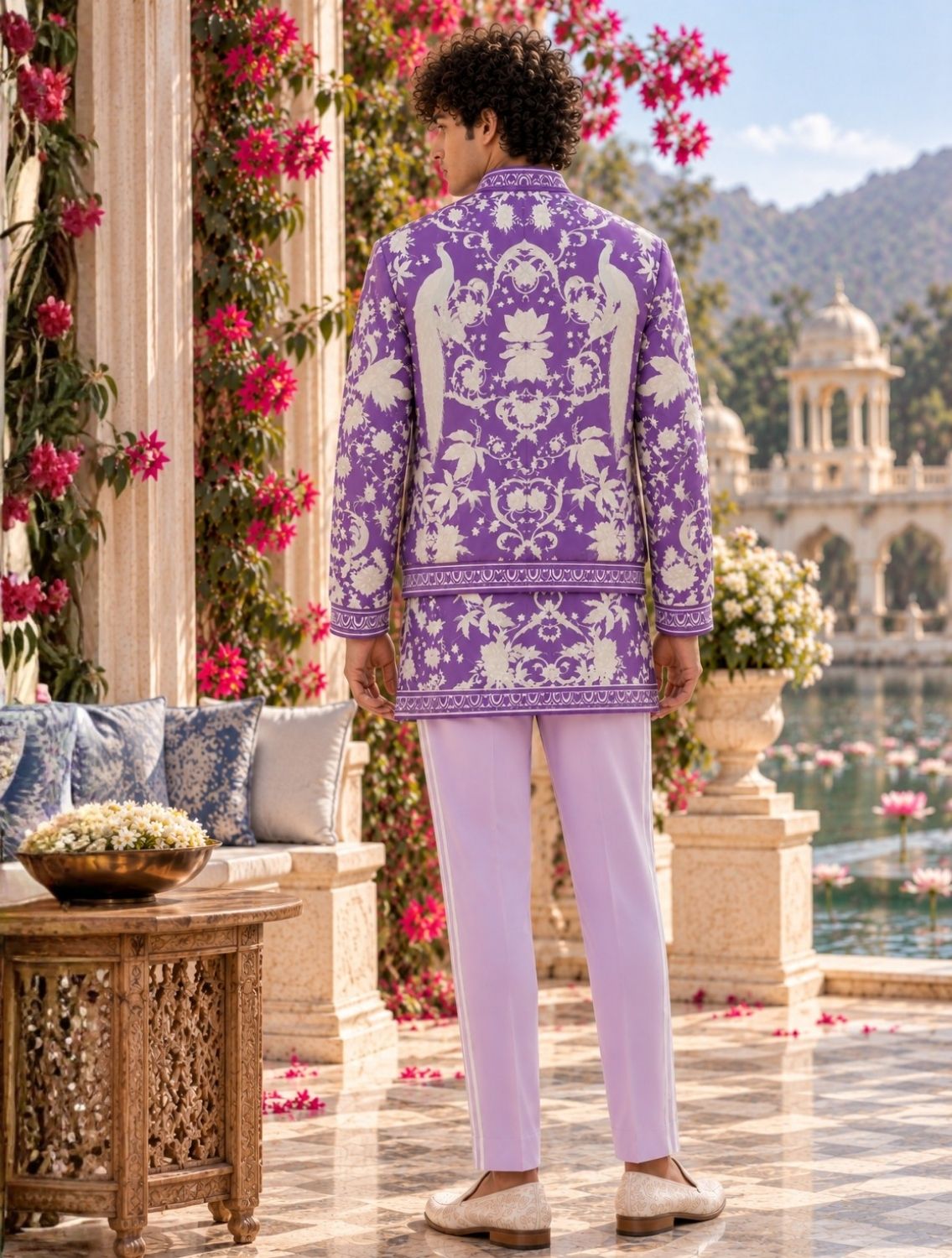 Emperor Printed Bomber Jacket