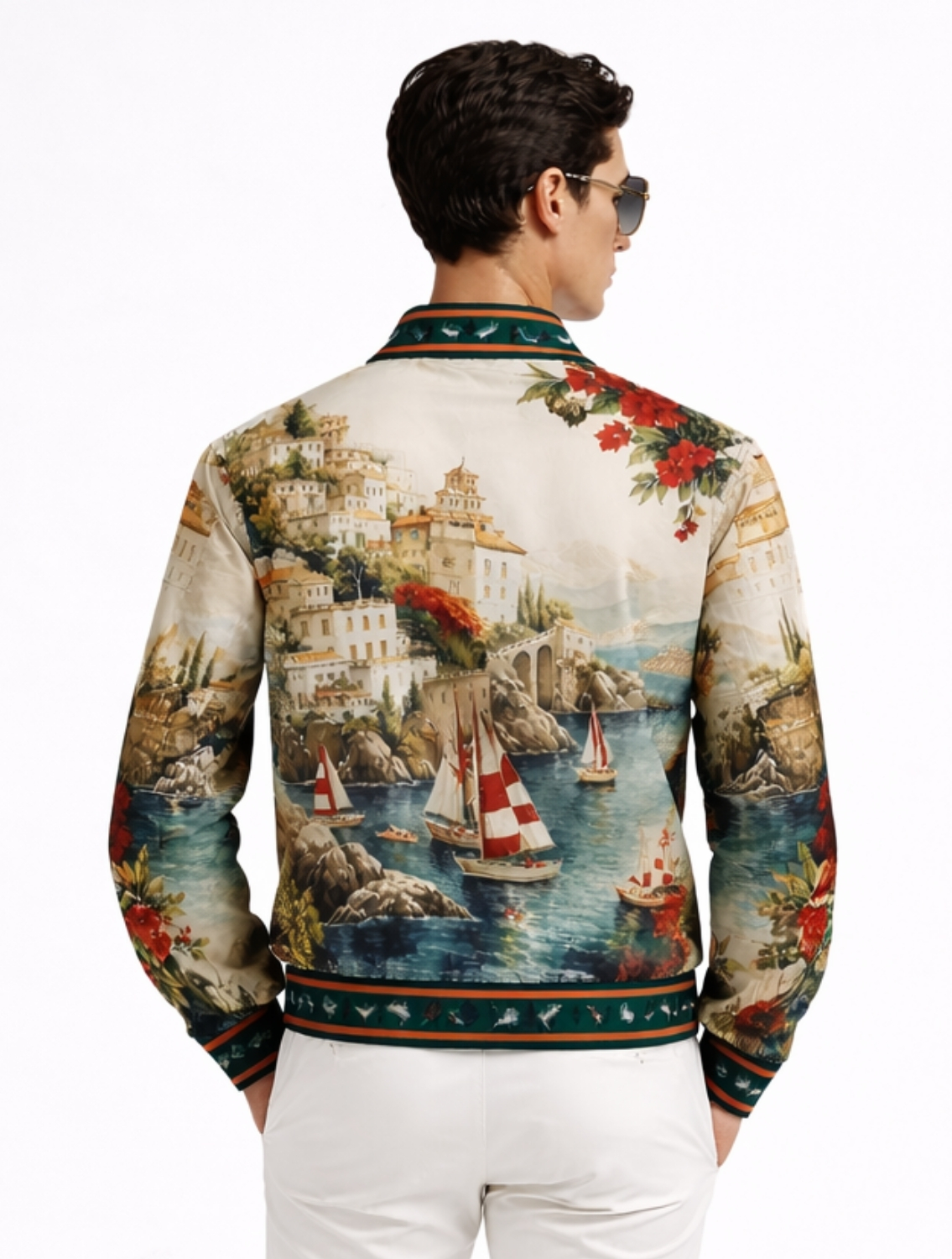 Amalfi Scenic Bomber Jacket