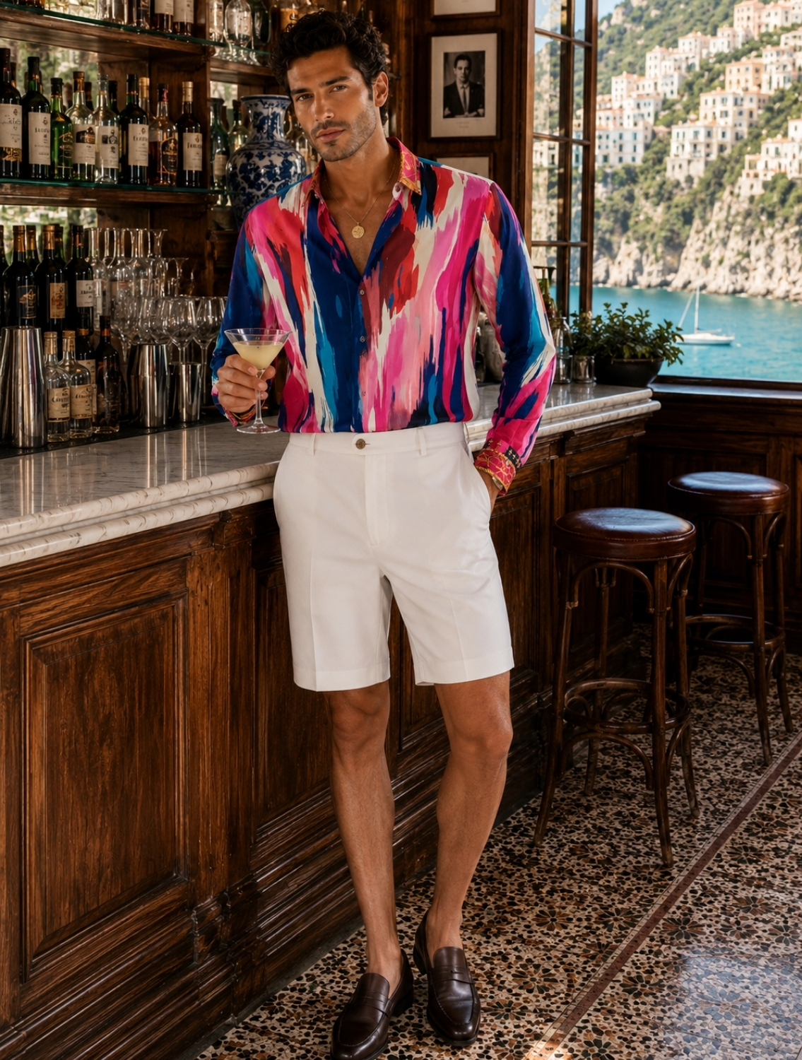 Dual Tiger Printed Shirt