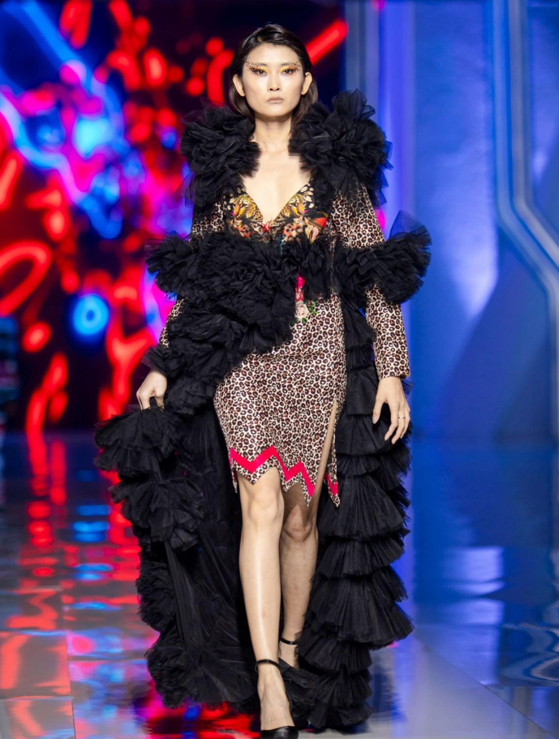 Zephyra Couture Net Dress