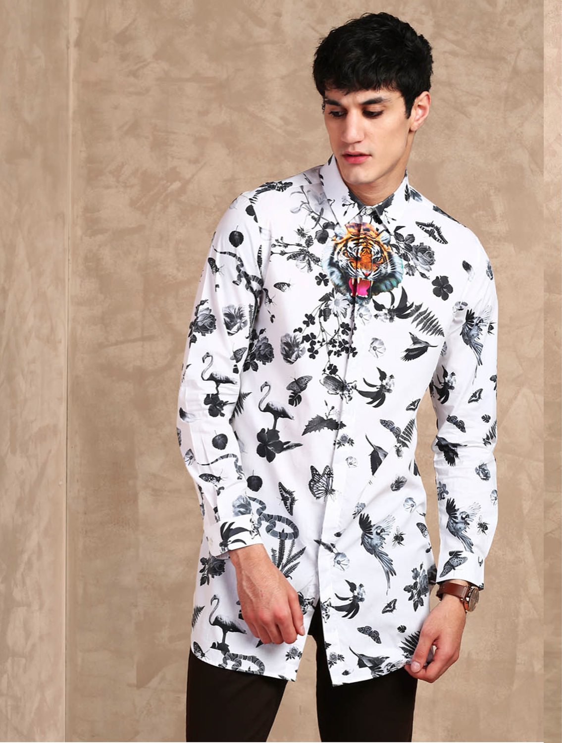 Sundarban Signature Printed Shirt