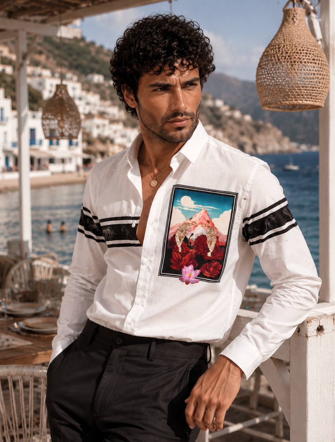 Everest Signature Printed Shirt