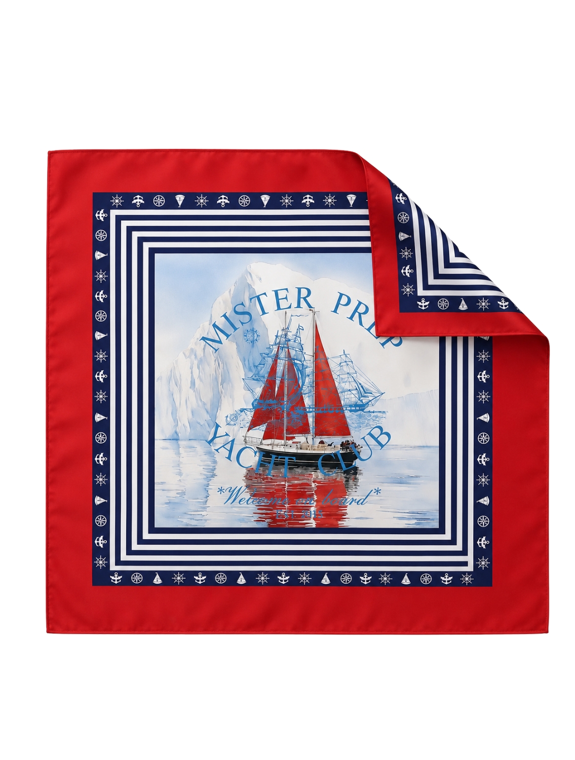 Arctic Voyage Pocketsquare
