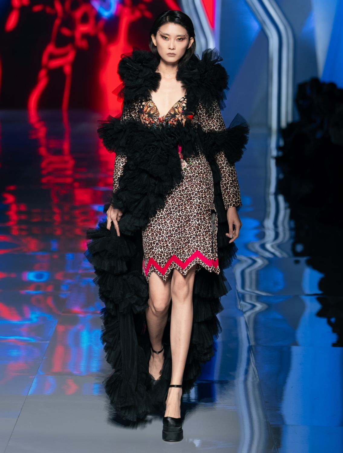 Zephyra Couture Net Dress