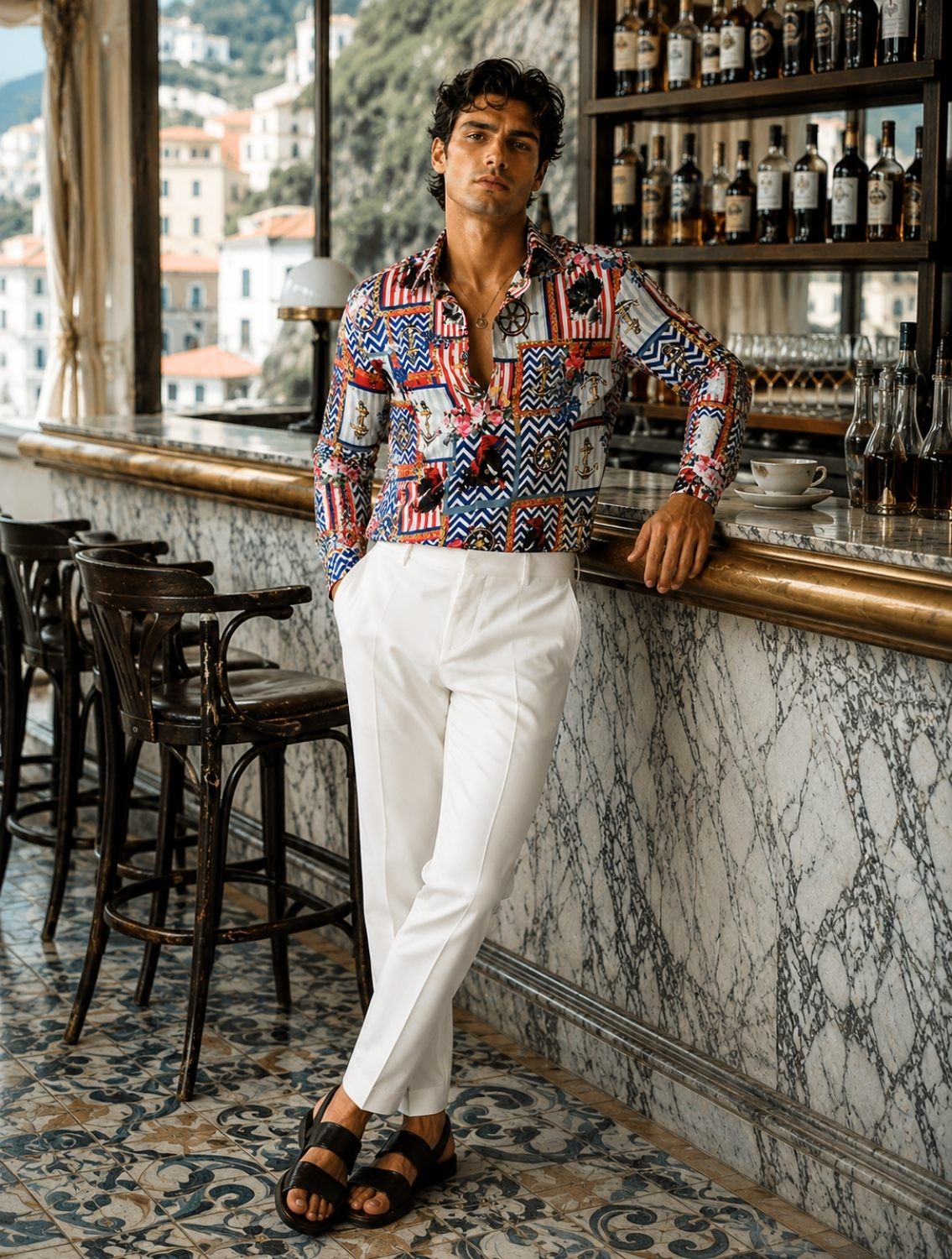 Aquesthetic Signature Printed Shirt