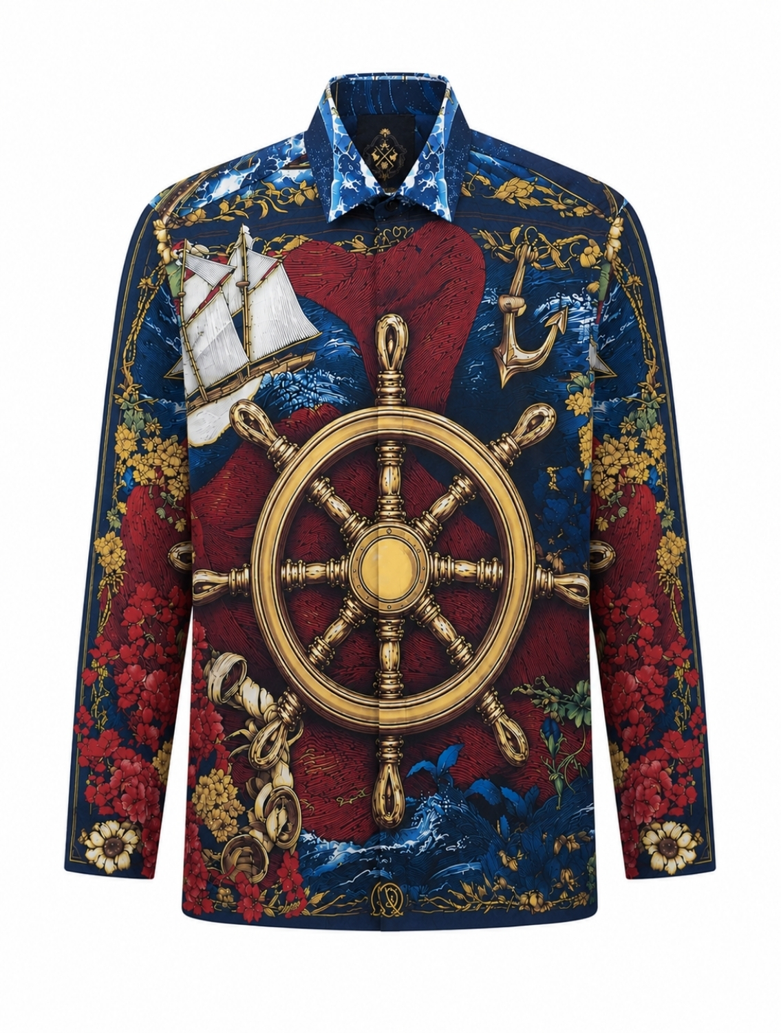 Shipwheel Printed Shirt