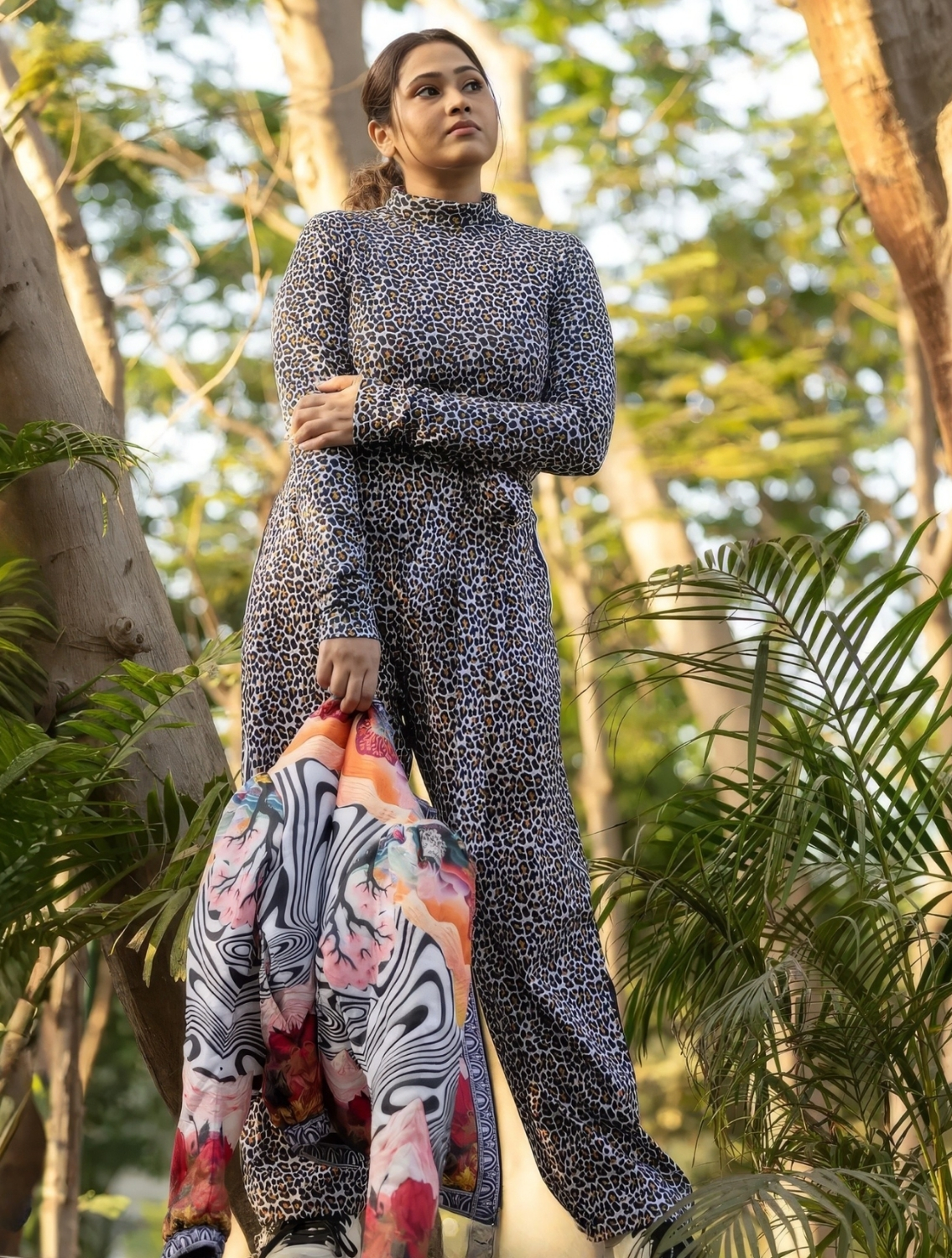 Producer Priya AtLee in Makalu Puffer Parka