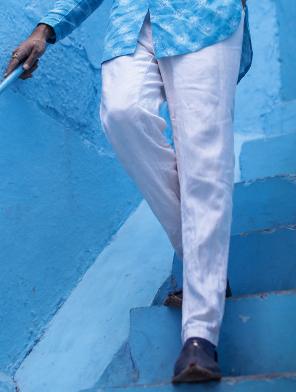 Classic White Linen Pants